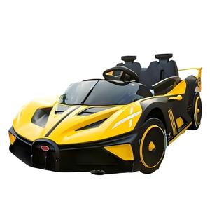 <span class=keywords><strong>Scooter</strong></span> Eléctrico <span class=keywords><strong>Bugatti</strong></span> de 2 Plazas, Cuatro Ruedas de Acero, Resistente, para Niños de 3 a 6 Años, 390w, Juguetes Modernos para Exteriores, Manillar Ajustable - Product Image 5