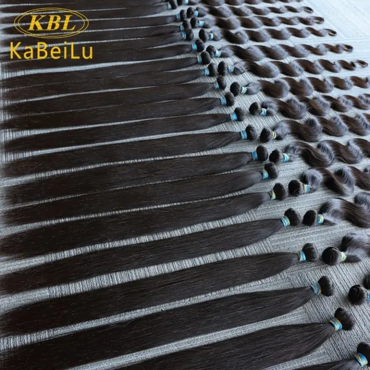 Kabeilu की पेशकश असली सच रेमी कच्चे 10A 11A 12A डबल खींचा भारतीय बाल बुनाई थोक सस्ते वर्जिन थोक बर्मी घुंघराले बाल
