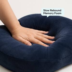 Cojín <span class=keywords><strong>de</strong></span> espuma viscoelástica en forma <span class=keywords><strong>de</strong></span> donut para asiento, almohada en forma <span class=keywords><strong>de</strong></span> O para coxis, alivio del dolor <span class=keywords><strong>de</strong></span> coxis, hemorroides y posparto, venta al por mayor - Product Image 5