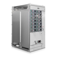 Armoire de commande moteur basse tension triphasée 50 kA personnalisable et extractible pour projets miniers et pétrochimiques