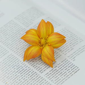 Fleur artificielle de type <span class=keywords><strong>Mulan</strong></span>, faite à la main, pour la décoration intérieure - Product Image 5