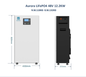 แบตเตอรี่ลิเธียมไอออนรุ่นใหม่ 48V 57.6V 200Ah 12.2kwh สำหรับใช้ในบ้าน พร้อมระบบ BMS ชุดแบตเตอรี่พลังงานแสงอาทิตย์ - Product Image 3