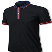 Chemise décontractée à manches courtes pour homme, col en V, coupe classique, vêtements de sport, séchage rapide, polyester/coton, imprimée sur mesure