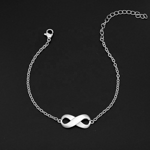 Ensemble de bijoux en acier inoxydable, bracelets de style coréen, plaqué or sous vide, chaînes, bracelet sans fin, bijoux ajustables, bijoux d'amour - Product Image 4