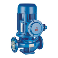 Pompa Air Booster Vertikal Sentrifugal Inline Self Priming Stainless Steel Listrik 2.2kw 380v