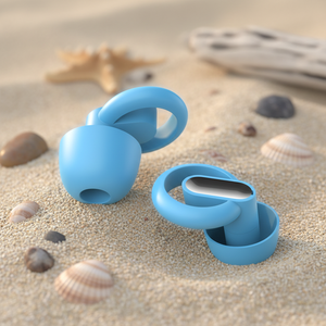 Op maat gemaakte logo slimme rubberen oordopjes met geluidsreductie, herbruikbaar, hypoallergeen voor buitengebruik, slapen, reizen, werk, hotel, cadeauverpakking - Product Image 1