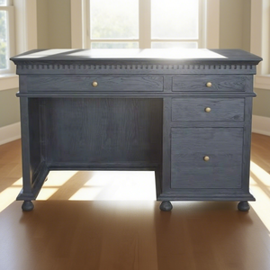 Hl211 Châu Âu Cổ Mỹ Cổ Điển Rắn Gỗ Sồi Nhà Văn Phòng Bàn Yếu Tố Cần Thiết Bằng Gỗ Văn Phòng Nhà Bàn - Product Image 2