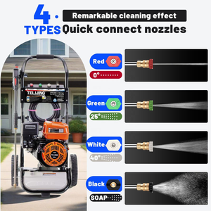 Vente <span class=keywords><strong>chaude</strong></span> Premium Commercial Essence Car Washer Nettoyage à <span class=keywords><strong>haute</strong></span> <span class=keywords><strong>pression</strong></span> 2700 Lb/sq. <span class=keywords><strong>Nettoyeur</strong></span> <span class=keywords><strong>haute</strong></span> <span class=keywords><strong>pression</strong></span> à pompe AR 4 temps - Product Image 3