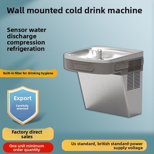 Electric Wall-mounted Bottom Load Direct Drinking Stainless Steel <strong>Water</strong> <strong>Dispenser</strong> With Reverse Osmosis Filtration for Commercial - Product Image 4