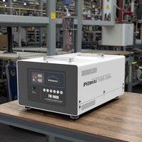 Servomoteur AC série PITBULL TVE, relais SVC, stabilisateur de tension monophasé 220V, affichage LED, matériau cuivre 99%, 20kVA