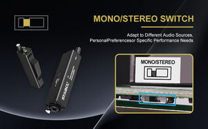 STABCL S1 Mini amplificateur de casque portable en métal avec interface XLR, mélangeur pour système de musique de <span class=keywords><strong>chant</strong></span> en direct, home cinéma, haute qualité - Product Image 4