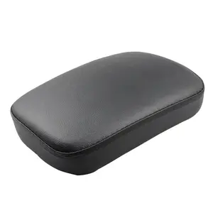 Para <span class=keywords><strong>Harley</strong></span> Bobber <span class=keywords><strong>Chopper</strong></span> XL883 <span class=keywords><strong>1200</strong></span> cuero antideslizante pasajero trasero solo sillín 6 tazas asiento de succión Pillion Pad cojín - Product Image 1
