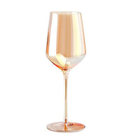 SUNYO Verres à Vin et Flûtes à Champagne en Cristal Sans Plomb Ambré Faits Main et Personnalisés pour Mariage et Fête