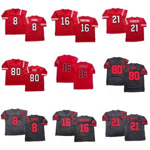 <span class=keywords><strong>เสื้อ</strong></span>รักบี้สไตล์วินเทจสำหรับผู้ชาย รอนนี่ ลอตต์ ทอม ราธแมน แพทริค วิลลิส เจอร์รี ไรซ์ S-3XL จัดส่งรวดเร็ว - Product Image 1