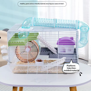Jaula Transparente de Lujo para Hámster, Personalizable y al por Mayor, Jaulas Grandes para Hámster con Bandeja, Túneles y <span class=keywords><strong>Tubos</strong></span> - Product Image 6