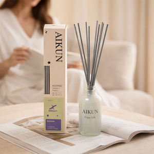 Aikun Luxury Home Fragrance Gift Box Set <b>Reed</b> <b>Diffuser</b> with Multiple Packaging Styles for Retail Display and Holiday Gift Market - Product Image 1