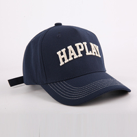 Casquette de sport personnalisée avec logo, texture nid d'abeille respirante, broderie 3D, casquette de golf structurée à 5 panneaux
