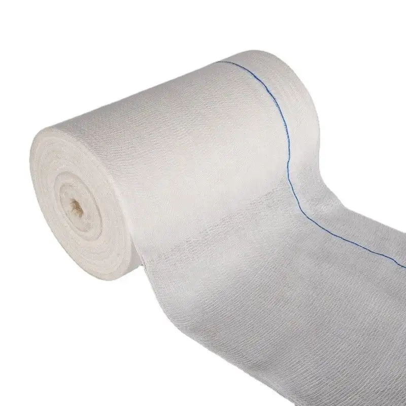 Gauze roll OEM Free sample Medical high-quality comfortable 100% cotton Gauze roll