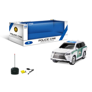 Coche de control remoto de alta velocidad para niños, juguete de coche de policía de 1:12, 4x4 - Product Image 2