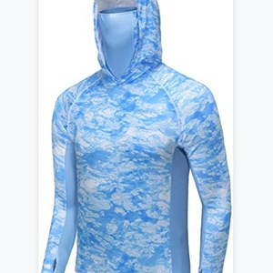 Camisa de Pesca para Invierno, Cortavientos, Cálida, Transpirable, Impermeable, con Capucha Ajustable - Product Image 3