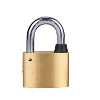 Serrure de boîte à compteur électrique IS - Serrure à clé universelle, étanche, à ouverture complète, avec anse courte/longue, à levier unique