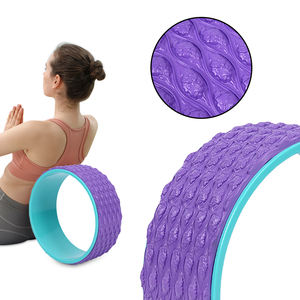 Yoga Wheel Set Upgrade Rodas traseiras grossas para alongamento Rolo traseiro mais forte para massagem de tecidos profundos TPE ABS Eco-Friendly - Product Image 5