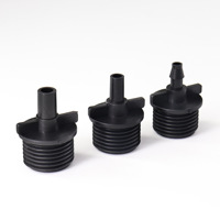 Buse de micro-pulvérisation filetée à extrémité plate 6mm 6.5mm 7.5mm, accessoire d'irrigation goutte à goutte pour serre et verger