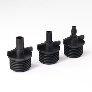 Boquilla de microaspersión de 6 mm, 6.5 mm, 7.5 mm con conector de extremo plano roscado, accesorio de riego por goteo para invernadero y huerto - Product Image 2