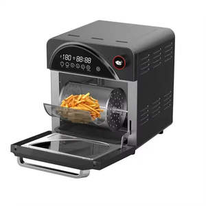 Four à friteuse à air de 15 L en acier inoxydable de haute qualité, four de 1700 W avec grand écran en verre, friteuses à air avec porte avant - Product Image 5