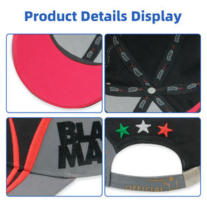 उच्च गुणवत्ता वाले नए मूल एल बरबास टोपी 3 डी कढ़ाई लोगो परेशान घुमावदार ब्रिम बारबास टोपी - Product Image 2