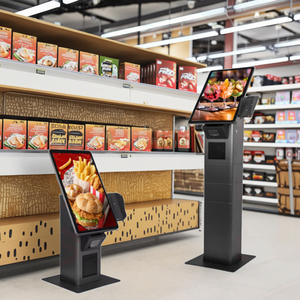 Bán buôn tự phục vụ tương tác kiosk tiền mặt tiền gửi ATM Máy Giá thấp đồng xu hóa đơn thanh toán kiosk SDK chức năng cho sử dụng trong nhà - Product Image 1