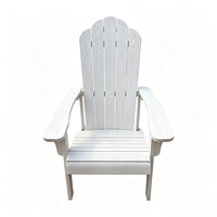 Chaise Adirondack moderne d'extérieur pour la plage, chaises Adirondack en plastique pour la plage et le jardin