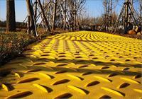 Tapis de protection du sol pour excavatrice à haute capacité de charge, antidérapant, résistant à l'usure, pour la construction, route temporaire, panneau d'accès en HDPE