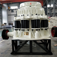 Concasseur à cône hydraulique pour marbre et roche avec moteur à courant continu et engrenages, haute productivité 40-500t/h pour l'extraction de cuivre/fer et de pierres