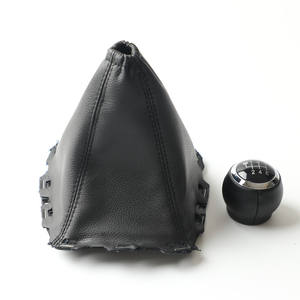 Couvercle en cuir pour pommeau de levier de vitesse de voiture, pour Toyota Avensis III T27, Transmission manuelle - Product Image 3