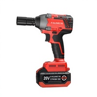 Perceuse sans fil 20V avec moteur sans balais, mandrin réversible, boîtier en nylon, poignée en caoutchouc, vitesse variable et alimentation par batterie
