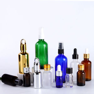 ขวดแก้วหยดน้ำมันหอมระเหยสีเขียวขนาด 5 มล. 10 มล. 15 มล. 20 มล. 30 มล. 50 มล. 100 มล. พร้อมหลอดหยดสีทอง ขายส่ง - Product Image 3