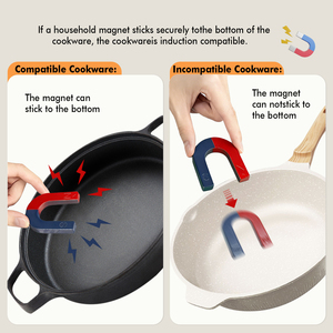 Table <span class=keywords><strong>de</strong></span> <span class=keywords><strong>cuisson</strong></span> à induction en céramique <span class=keywords><strong>Domino</strong></span> intégrée haute puissance 3000W avec fonction Hotpot, design compact 30cm - Product Image 2