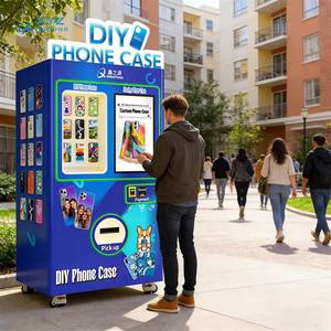 24 Hours Automatic UV <b>Printer</b> <b>Phone</b> Case Vending Machine with SDK Cloud-Based Management & Multiple Payment Options - Product Image 1