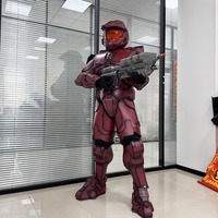 Armure tactique de guerrier robot en EVA faite à la main, ensemble complet avec casque pour carnaval et spectacles théâtraux