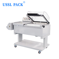 Machine d'emballage thermorétractable tout-en-un BSF-5540, scelleuse automatique combinée et four de rétraction pour petits produits