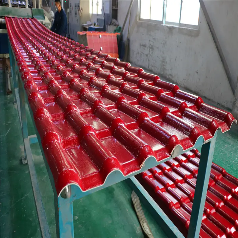 china asa resin pvc roof tile trade pvc plastic roofing tiles sheet roofing