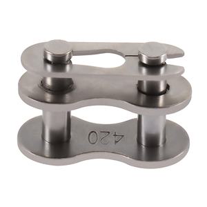 GOOFIT 420 eslabones de <span class=keywords><strong>rodillo</strong></span> Maestro de cadena de motocicleta para 50cc 70cc 90cc 110cc 125cc ATV Dirt Bike Pit Bike Go Kart ciclomotor Scooters - Product Image 1