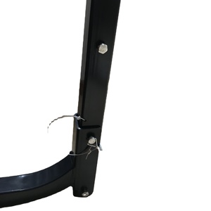 Suporte de Bicicleta Traseiro Dobrável de Aço para Carro com Design Vertical para Uso Universal - Product Image 6