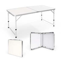 Les tables pliables pratiques pour barbecue de voyage avec une poignée légère et confortable le rendent plus pratique et plus sûr à transporter