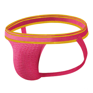 Suspensorio para Hombre con Cintura a Rayas de 3 cm, Ropa Interior Sexy de Algodón con Osos, Suspensorio Transpirable, Tangas Sexys para Hombres <span class=keywords><strong>Gays</strong></span> - Product Image 4