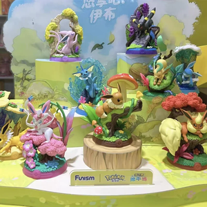 Nouvelles figurines et peluches Pokémon de la série Eevee Trois Générations en boîte mystère, cadeaux et décorations - Product Image 4