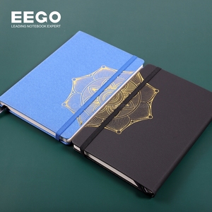 Yüksek kalite özel toptan promosyon lacivert A5 dizüstü iş keten dergiler Logo ile PU deri ciltli notebooklar - Product Image 6