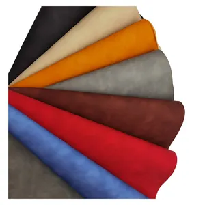 Carpeta de cuero PU textil para encuadernación, cubierta de libro de polipiel, Materiales de encuadernación de tela de cuero, rollo de tela para cuaderno diario