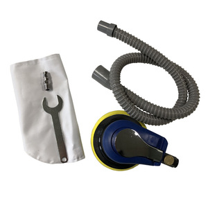 Ponceuse pneumatique 5 pouces à disque auto-agrippant, poignée pistolet, 8000-12000 tr/min, échappement latéral - Product Image 1